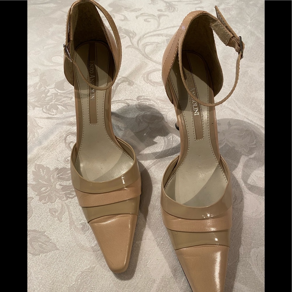 Enzo Angiolini ankle strap heels